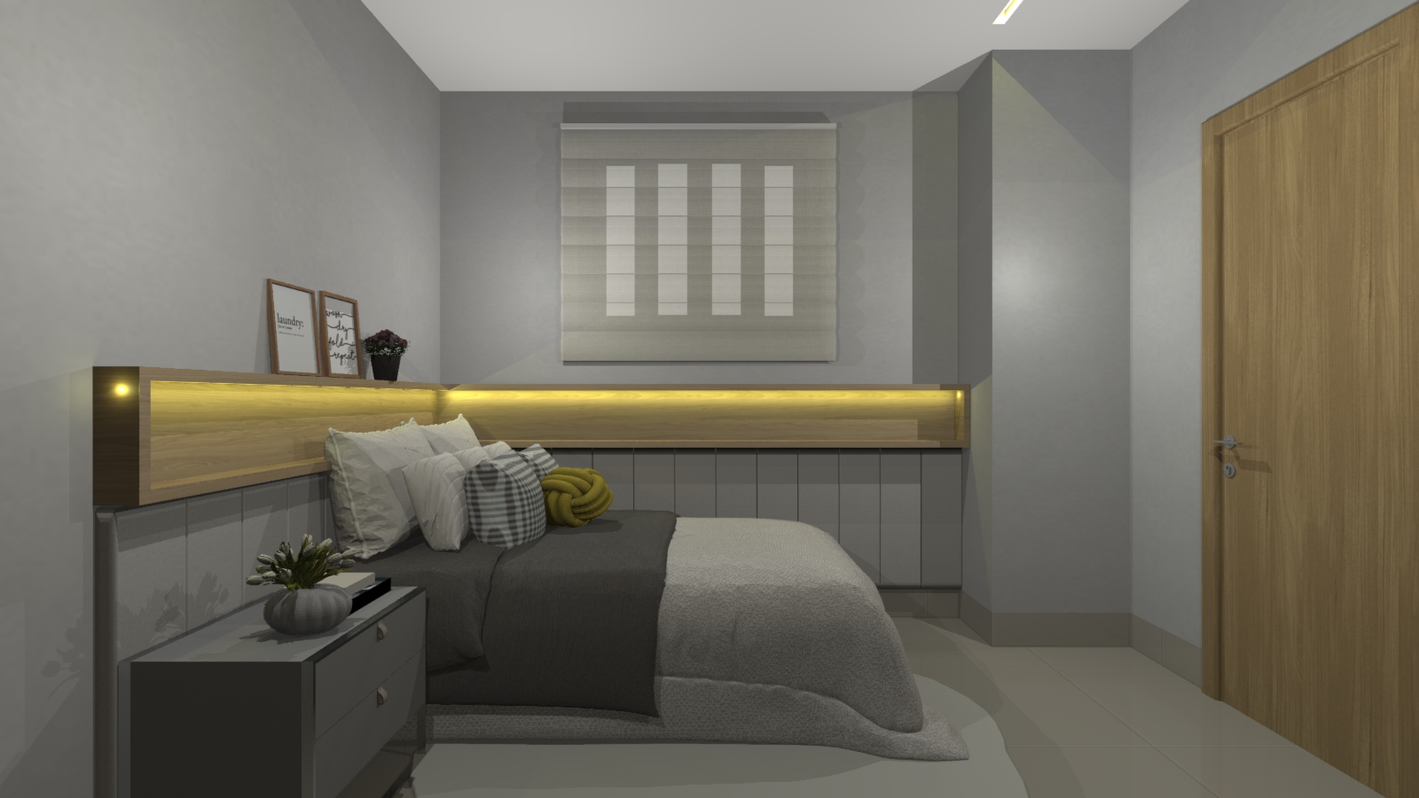 Versao do Render - 3.0.7 | Versao do Promob - 5.60.41 | Tempo de Renderizacao - 00:06:56 | Sistema - Promob Plus Enterprise | Qualidade do Render - Starter