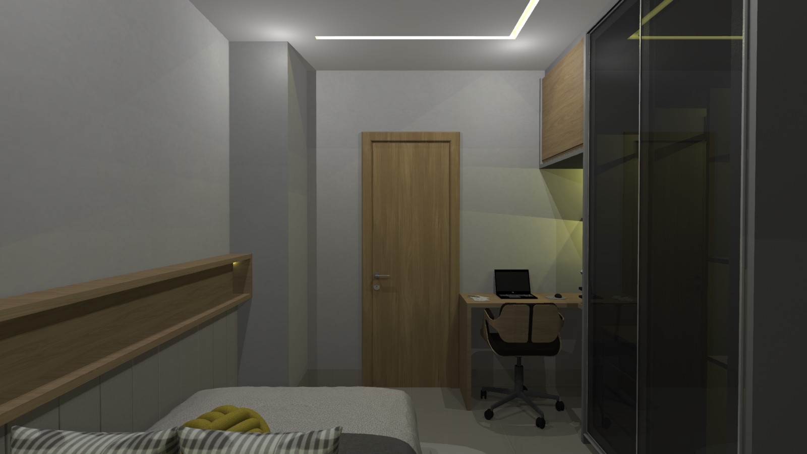 Versao do Render - 3.0.7 | Versao do Promob - 5.60.41 | Tempo de Renderizacao - 00:06:09 | Sistema - Promob Plus Enterprise | Qualidade do Render - Starter