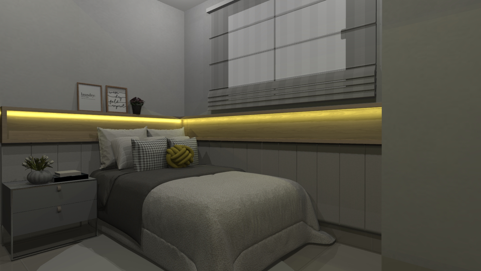 Versao do Render - 3.0.7 | Versao do Promob - 5.60.41 | Tempo de Renderizacao - 00:07:13 | Sistema - Promob Plus Enterprise | Qualidade do Render - Starter